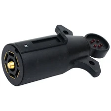 Tectran 5049 Trailer Wire Tester   7 Way Blade Socket Circuit Tester