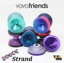 yoyofriends Strand Yo-Yo - Bi-Material YoYo - PC Body with Aluminum Caps