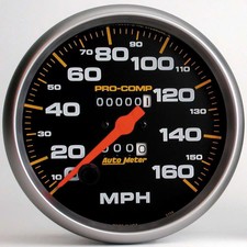Autometer 5154 Pro-comp Speedometer 5 160 Mph Mechanical Autometer 5154 Pro-comp Speedometer 5 160 Mph Mechanical