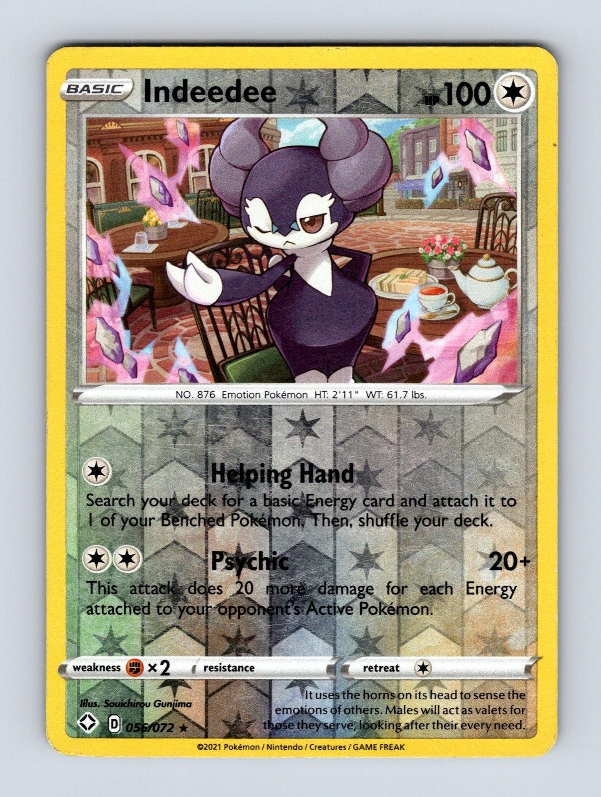 Indeedee 56 - Deck Exclusives Pokemon 2016