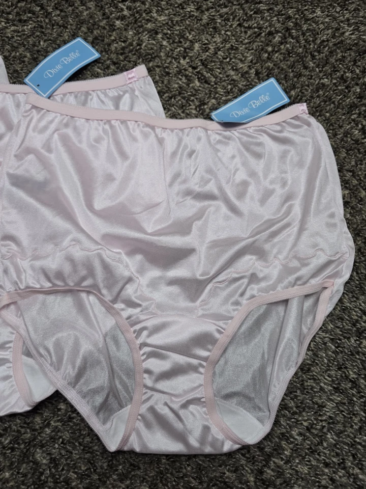 Dixie Belle Panty Women's Underwear Nylon Brief Full Coverage 3 Pack SZ 7 NWT - Image 2 of 4