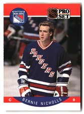 1990-91 Pro Set #204 Bernie Nicholls