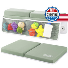Beiens Bath Kneeler And Elbow Rest Pad Set - 1.5 Comfortable Thick Baby Bath