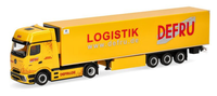 Herpa - Mercedes Benz Eactros 600 Procabin 4X2 Mit 3-Achs-KüHlauflieger Defru...