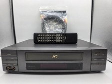 JVC HR-J400U VCR W/ Remote  W/ New AV Cables- Tested Works Great  