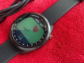 Garmin Approach S42 Golf Watch Black GPS with Charger.