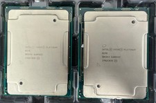 Lot of 2 Intel Xeon Platinum 8156 SR3AV 3.60GHz 4-Core LGA3647 Server CPU