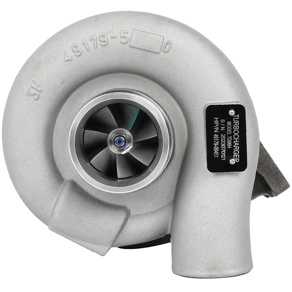 Nuevo turbocompresor para excavadora Caterpillar CAT E200B EL200B S6KT TD06H-14C Foto 3 de 4