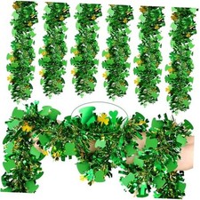 59.04FT 9PCS St Patricks Day Decorations for The Home Tinsel Garland, Saint