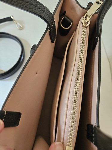 Kate Spade Hayes Street Small Isobel Leather Satchel/Crossbody – Pebbled Leather - Picture 7 of 11