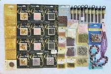 Huge Vintage Glass Bead Lot - Assorted NOS