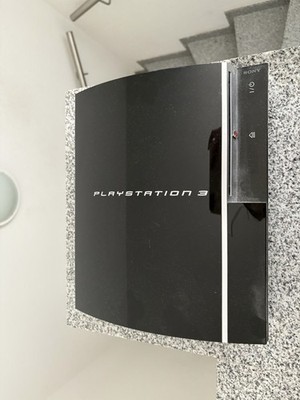 Sony PlayStation 3 Konsole PS3 FAT Schwarz 