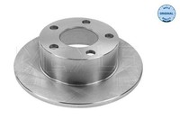 2X Bremsscheibe Hinten Meyle 115 523 0015 FÜR Audi Skoda VW Scheibenbremse