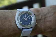 SANDOZ Vintage Chronograph Valjoux 7733 NOS überholt / serviced