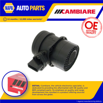 Air Mass Sensor fits VW GOLF Mk5, PLUS 2.0D 03 to 13 Flow Meter VOLKSWAGEN New