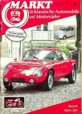 2) Oldtimer Markt 01/1987 - Modellreport Fuldamobil  - Porsche 914/6 mit 110PS