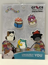 Crocs Jibbitz Shoe Charms Original Squishmallows NEW 5 In A Pack Jazwares