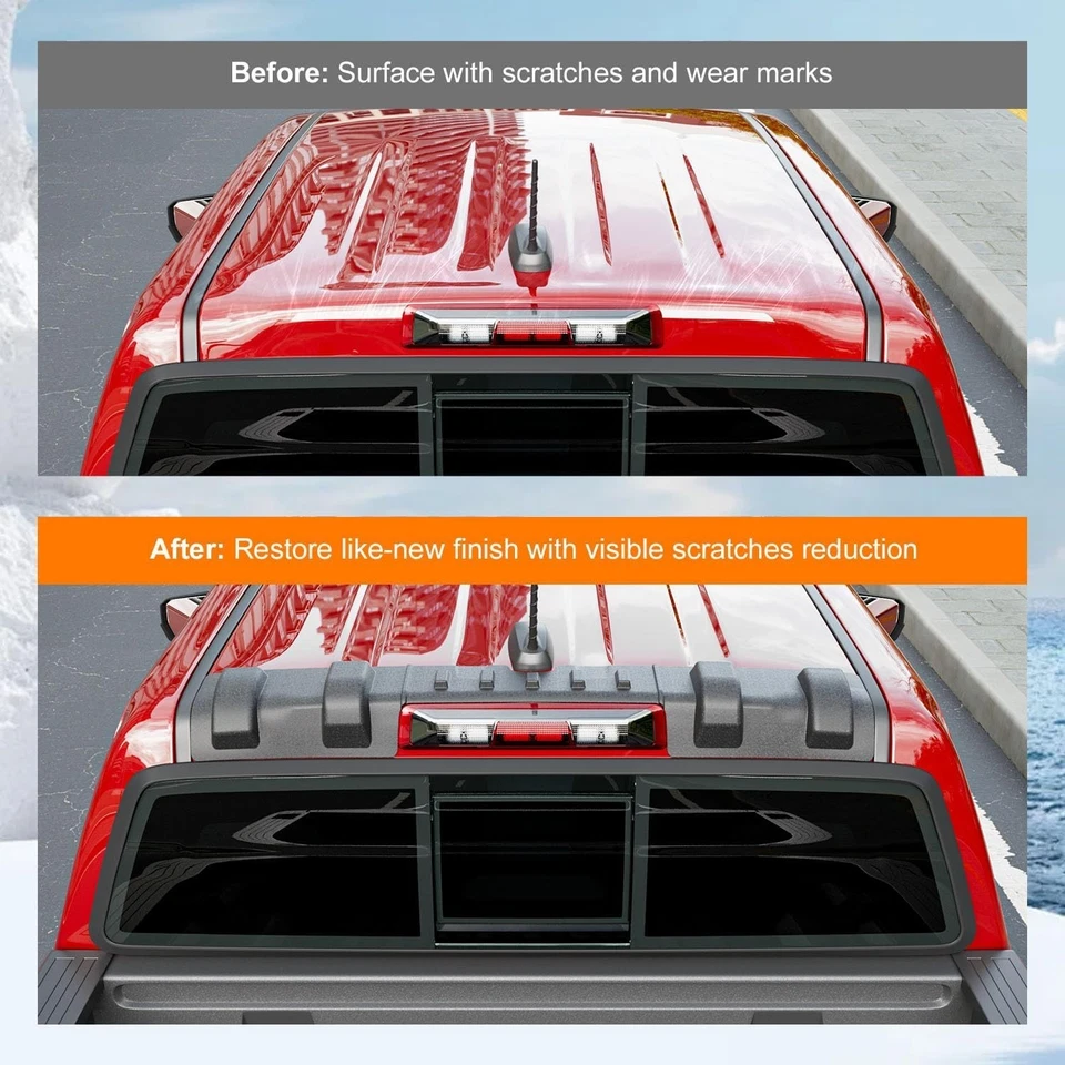 For 2015-2022 Chevy Colorado GMC Canyon Rear Roof Protector Truck Cab Roof Foto 3 de 4