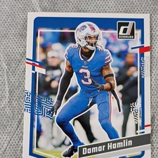 2023 Panini Donruss Damar Hamlin Buffalo Bills NFL Base Card #27