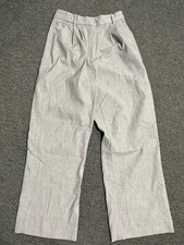 Abercrombie Fitch Curve Love Sloane Tailored Pant 28/6 Regular Gray