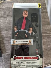 Enemy Commando 12"BANK ROBBER Action Figure Dolgencorp NOS NEW IN BOX VINTAGE