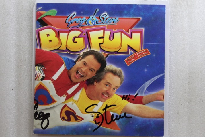 Greg & Steve - Big Fun CD Pop, Children's, Folk 796221016622| eBay