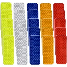25 Pcs Warning Reflective Stickers Assortment Outdoor 25Pcs, Assorted