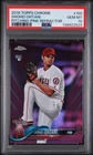 2018 TOPPS CHROME PITCHING-PINK REFRACTOR #150 SHOHEI OHTANI ROOKIE RC PSA 10