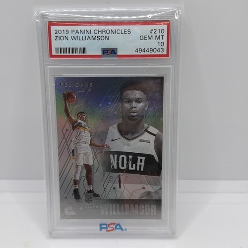 2019-20 NBA Panini Chronicles Essentials ZION WILLIAMSON RC - PSA 10 Pelicans