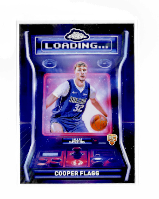 2025 topps chrome cooper flagg loading insert rc