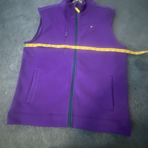Rare Perlis Crawfish New Orleans Purple Yellow Green Vest Men's Sz. Medium - Picture 8 of 15