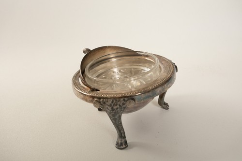 Silverplate Covered Caviar Bowl (UW4/JSF6) Rogeers 1883 Silver on Copper - Picture 3 of 14