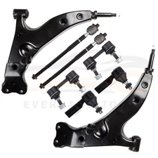 Front Outer Tie Rod End Lower Control Arm 8x For 1993-1995 Toyota Corolla 1.8L