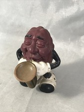 CALIFORNIA RAISINS Saxophone Player Vintage 1987 PVC Figurine 2 in.