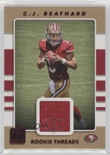 2017 Panini Donruss Rookie Threads Red CJ Beathard #27 g0d