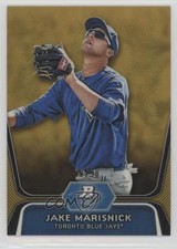 2012 Bowman Platinum Prospects Gold Refractor 2/50 Jake Marisnick #BPP53 0af