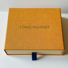 Authentic LOUIS VUITTON Classic Small Drawer Gift Box L 5.75 "x W 5" x D 1.5"