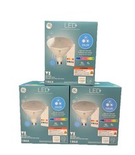 3PK GE LED Color Changing LED Light Bulbs with Remote Brand New