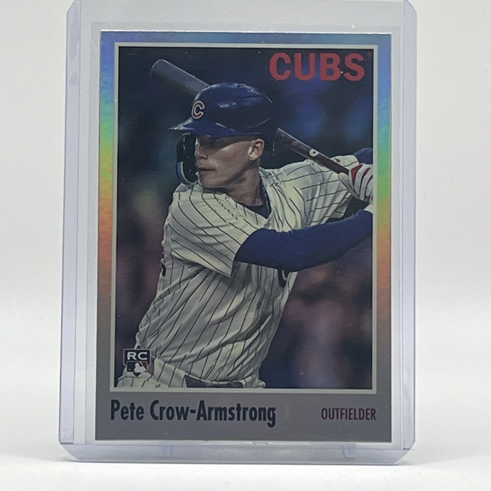 2024 Topps Archives - Pete Crow-Armstrong RC 146 Rainbow Foilboard /199 - Cubs