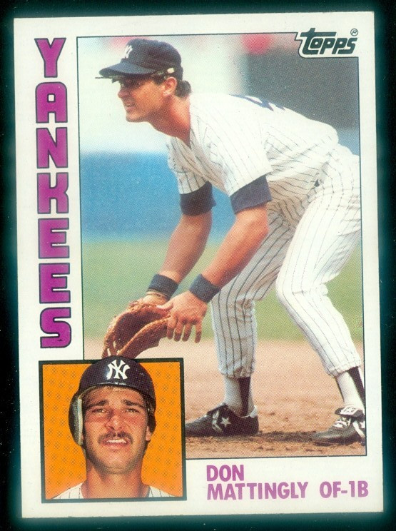 1984 TOPPS #8 DON MATTINGLY RC NRMT