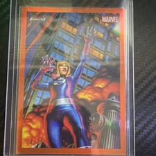 Topps Marvel Fantastic 4 Invisible Woman Original Art. (1:1,515 packs) #24/25! 