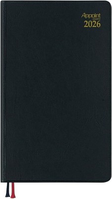 Daigo 2026 Planner, Appointment Weekly, 2-Week Spread, Black, E1004, 2025, Start