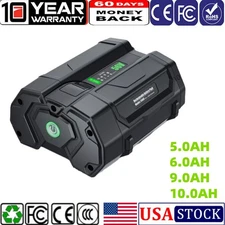 1-2PACK For EGO 56V 7.5,10.0Ah Battery BA1400 POWER  Lithium-ion BA2240 BA2800T
