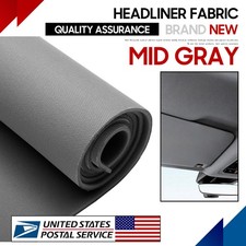 Foam Backed Auto Flat Knit Headliner Fabric Sunroof Upholstery Craft 60" Wide