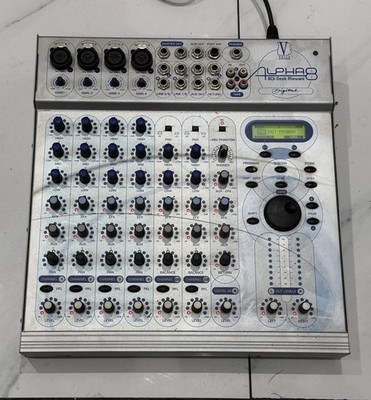 Voice Systems Alpha 8 Kanäle Digital Desk Mixware gebraucht mit Netzteil & gebrauchtem Handbuch