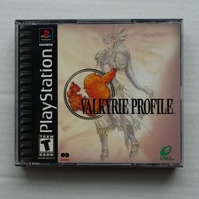 Valkyrie Profile Sony PlayStation 1 PS1 2-Disc Complete CIB Rare Manual 2000