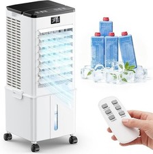 Portable Air Conditioner with Oscillation 10L Water Tank BW-108YF White