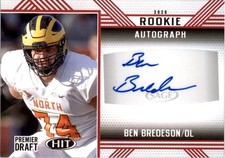 2020 SAGE HIT Autographs Red #A41 Ben Bredeson Auto - FB