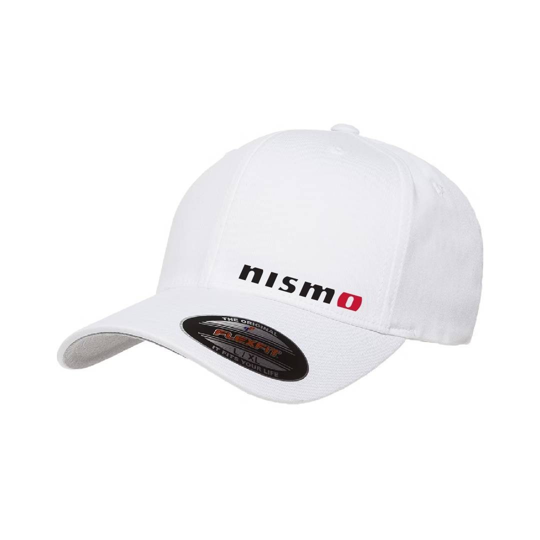 Nissan Nismo Car Logo Cap DTF Black 5001 Flexfit Baseball Ha