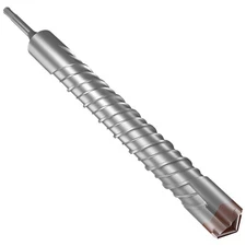 1-1/8 Inch SDS Plus Rotary Hammer Drill Bit for Brick, Stone, Cement and Conc...